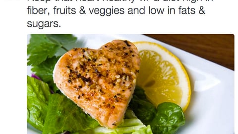Giant-Carlisle ‘Heart Healthy’ Twitter Update